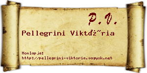 Pellegrini Viktória névjegykártya