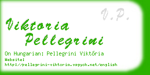viktoria pellegrini business card