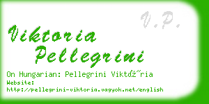 viktoria pellegrini business card